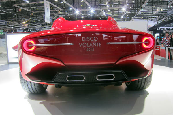 Alfa Romeo Disco Volante, rear view